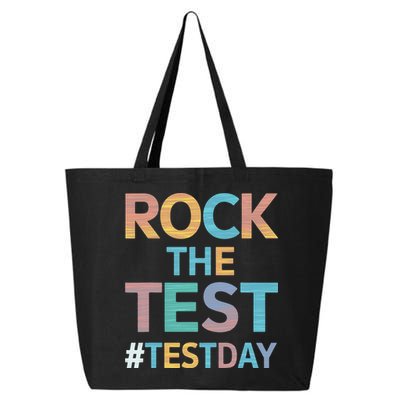 Rock The Test Exam Day Look For Motivated Students Teachers 25L Jumbo Tote