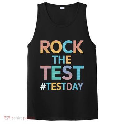 Rock The Test Exam Day Look For Motivated Students Teachers PosiCharge Competitor Tank