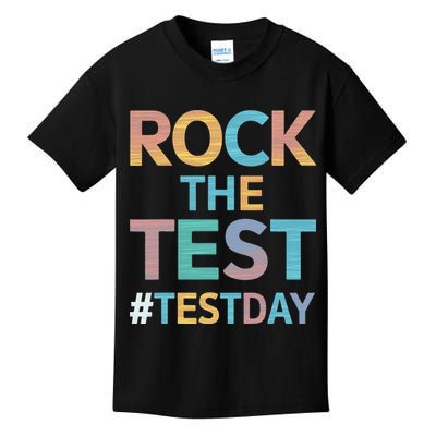 Rock The Test Exam Day Look For Motivated Students Teachers Kids T-Shirt