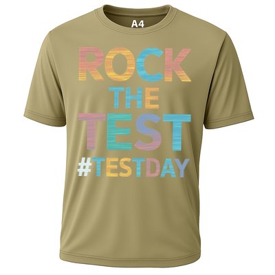 Rock The Test Exam Day Look For Motivated Students Teachers Performance Shirt