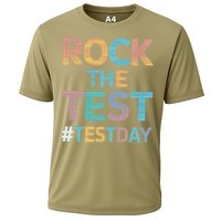 Rock The Test Exam Day Look For Motivated Students Teachers Cooling Performance Crew T-Shirt