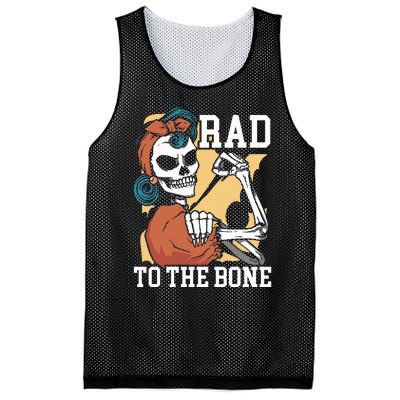 Rad To The Bone Rad Tech Radiology Radiographer Radiologist Mesh Reversible Basketball Jersey Tank