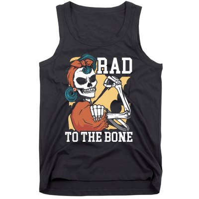 Rad To The Bone Rad Tech Radiology Radiographer Radiologist Tank Top