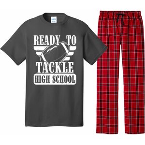 Ready To Tackle High School Football Ball Pajama Set