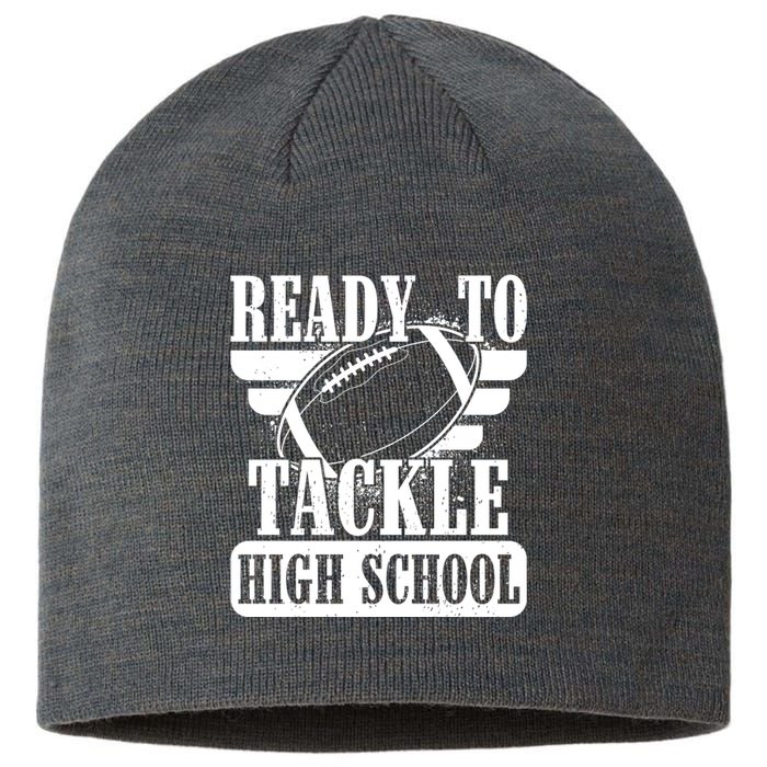 Ready To Tackle High School Football Ball Sustainable Beanie