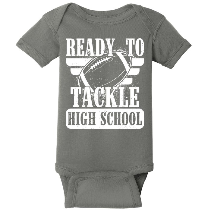 Ready To Tackle High School Football Ball Baby Bodysuit