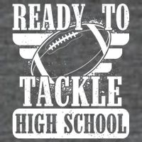 Ready To Tackle High School Football Ball Baby Bodysuit