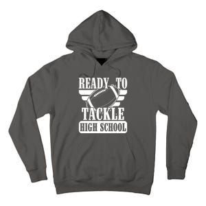 Ready To Tackle High School Football Ball Tall Hoodie