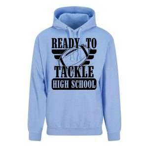 Ready To Tackle High School Football Ball Unisex Surf Hoodie