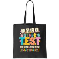 Rock The Test Don't Stress Just Do Your Best Teacher Testing Bag