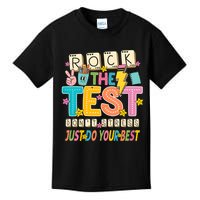 Rock The Test Don't Stress Just Do Your Best Teacher Testing Kids T-Shirt