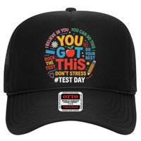 Rock The Test Dont Stress You Got This Funny Testing Day Trucker Hat