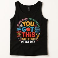Rock The Test Dont Stress You Got This Funny Testing Day Tank Top