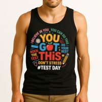 Rock The Test Dont Stress You Got This Funny Testing Day Tank Top