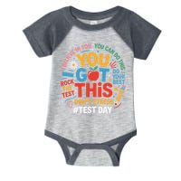 Rock The Test Dont Stress You Got This Funny Testing Day Infant Baby Jersey Bodysuit