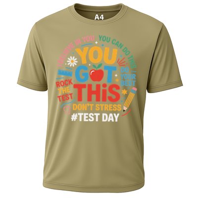 Rock The Test Dont Stress You Got This Funny Testing Day Performance Shirt