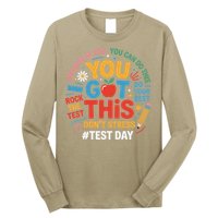Rock The Test Dont Stress You Got This Funny Testing Day Long Sleeve Shirt
