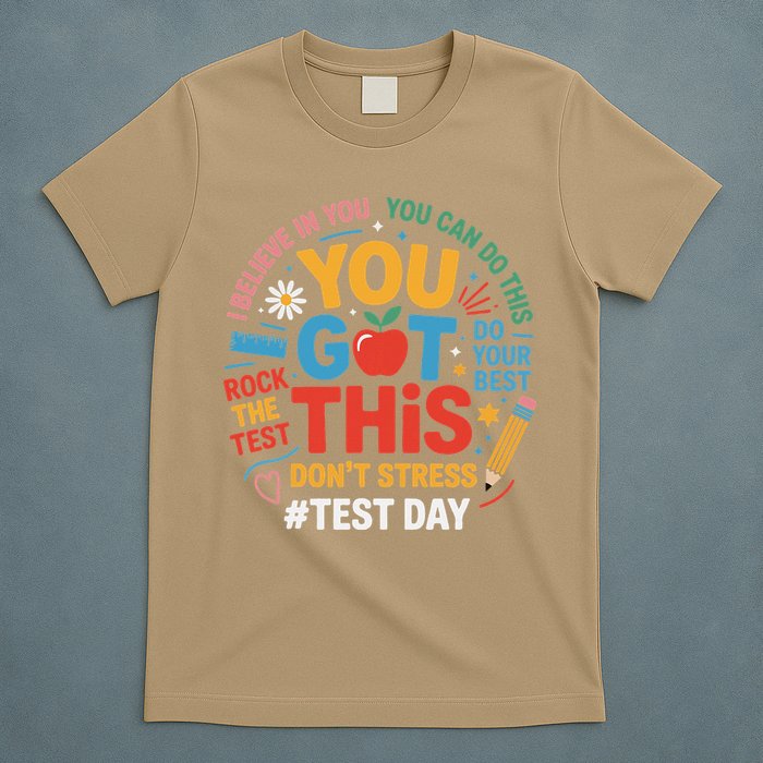Rock The Test Dont Stress You Got This Funny Testing Day T-Shirt