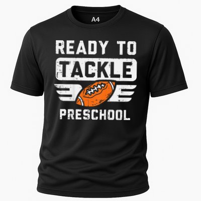 Ready To Tackle Preschool Football First Day Of School Performance Shirt