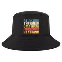 Relax The Umpire Is Here Baseball Cool Comfort Performance Bucket Hat