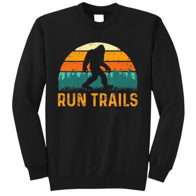 Run Trails Ultramarathon Race Bigfoot Runner Ultra Running Sweatshirt