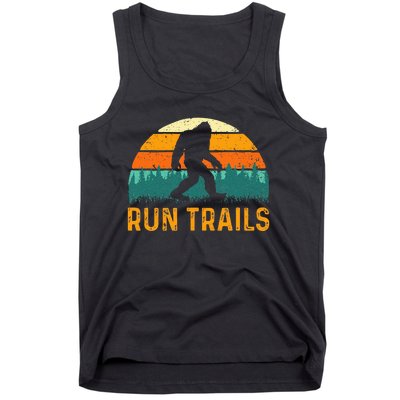 Run Trails Ultramarathon Race Bigfoot Runner Ultra Running Tank Top