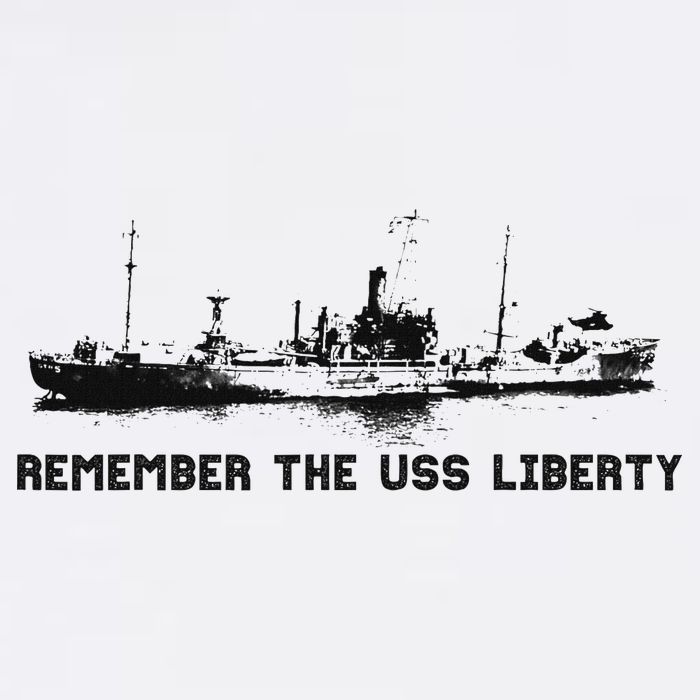 Remember The Uss Liberty Cooling Performance Crew T-Shirt