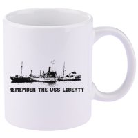 Remember The Uss Liberty 11oz C Handle Ceramic Mug
