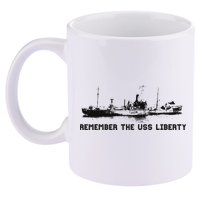 Remember The Uss Liberty 11oz C Handle Ceramic Mug
