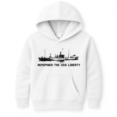 Remember The Uss Liberty Kids Hoodie