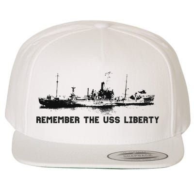 Remember The Uss Liberty Wool Snapback Cap