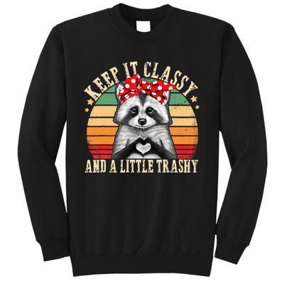 Raccoon Trashy Vintage Retro Funny Racoon Lovers Gifts Sweatshirt