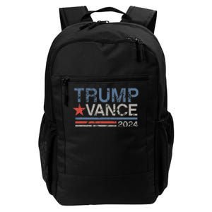 Retro Trump Vance 2024 Stripe Trump Jd Vance Daily Commute Backpack