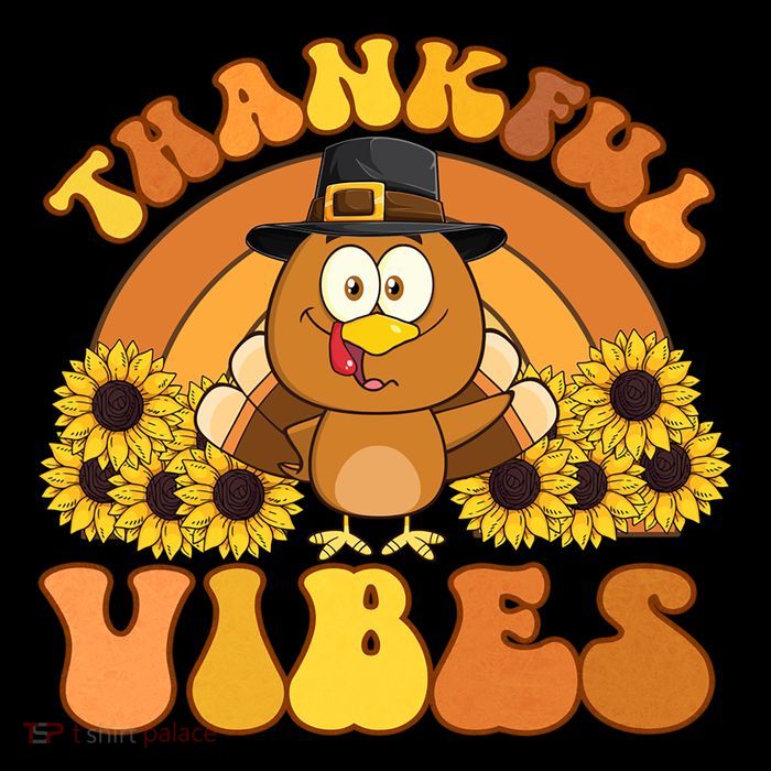 Retro Thankful Vibes Autumn Groovy Thanksgiving Turkey Gift Impact Tech Backpack