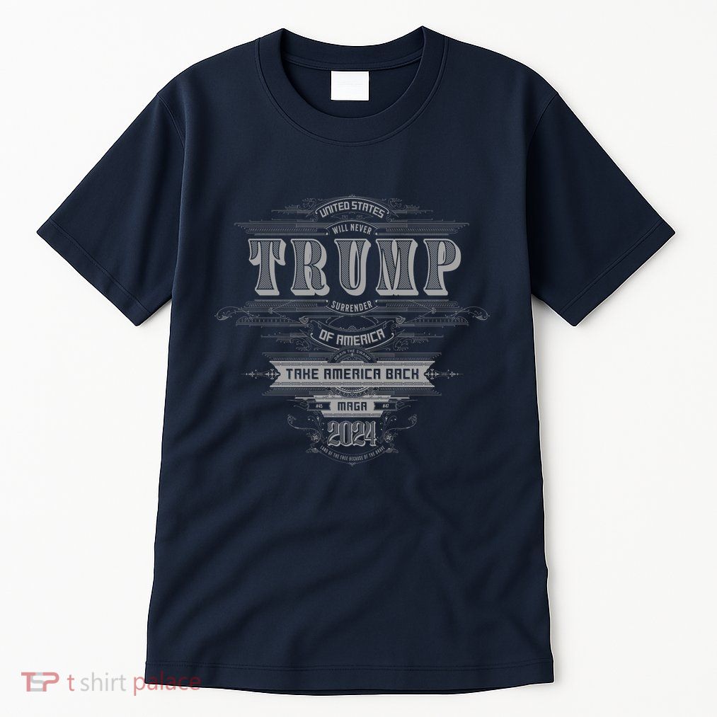 Retro Trump Vintage Maga America Tall T-Shirt