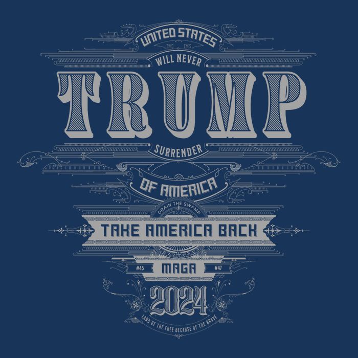 Retro Trump Vintage Maga America Poster