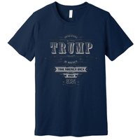 Retro Trump Vintage Maga America Premium T-Shirt