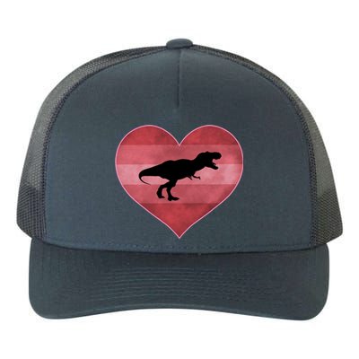 Retro Tgiftrex Valentines Day Heart Love Gift Yupoong Adult 5-Panel Trucker Hat