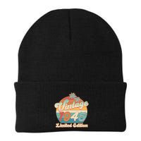 Retro Tropical Vintage 1945 Limited Edition 80th Birthday Beanie
