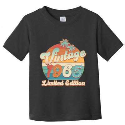 Retro Tropical Vintage 1965 Limited Edition 60th Birthday Toddler T-Shirt