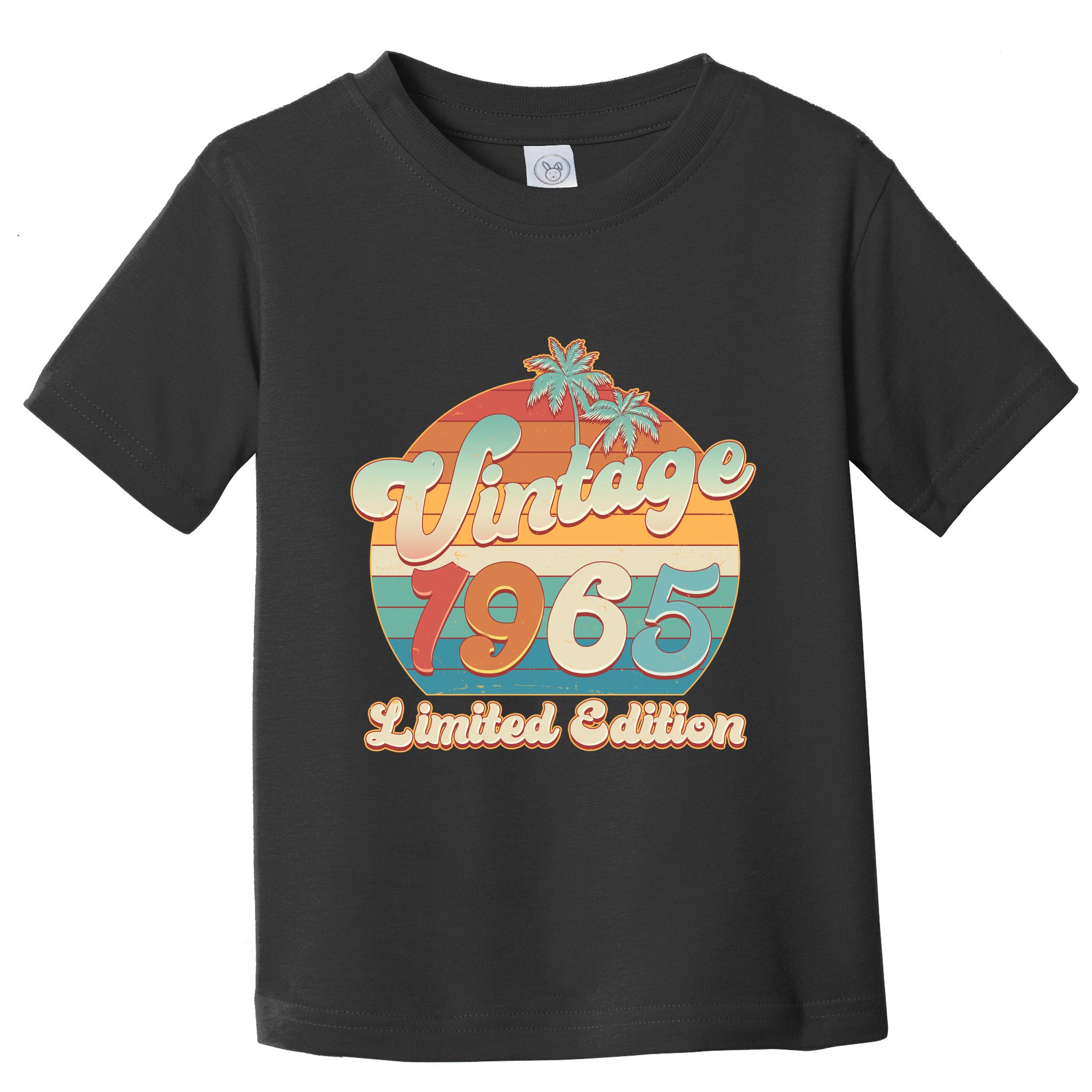 Retro Tropical Vintage 1965 Limited Edition 60th Birthday Toddler T-Shirt