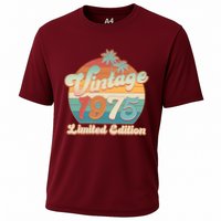 Retro Tropical Vintage 1975 Limited Edition 50th Birthday Performance Shirt