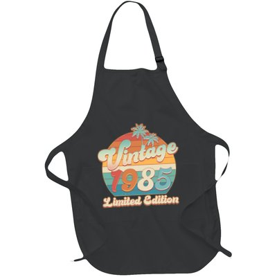 Retro Tropical Vintage 1985 Limited Edition 40th Birthday Apron