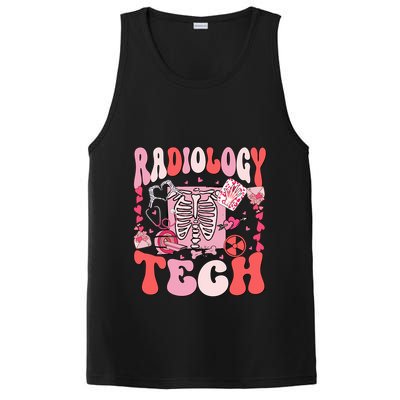 Radiology Tech Valentine For Nurse Couple Valentine Day Cool Gift PosiCharge Competitor Tank