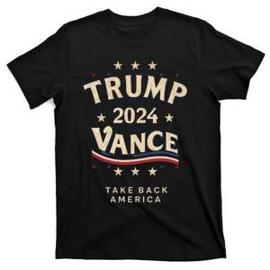 Retro Trump Vance Red T-Shirt