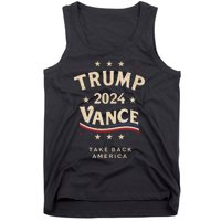 Retro Trump Vance Red Tank Top