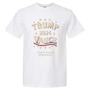 Retro Trump Vance Red Garment-Dyed Heavyweight T-Shirt