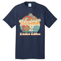 Retro Tropical Vintage 1923 Limited Edition 100th Birthday Tall T-Shirt