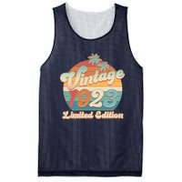 Retro Tropical Vintage 1923 Limited Edition 100th Birthday Mesh Reversible Basketball Jersey Tank