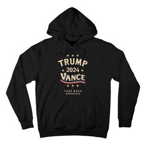 Retro Trump Vance Red Hoodie